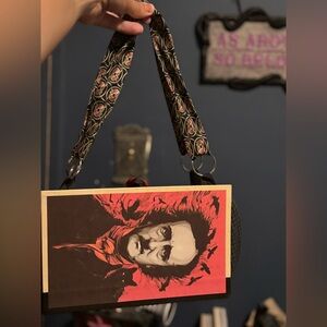 Smashed Creations Edgar Allan Poe Handbag. One of a kind. Made out of book